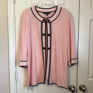 Pink lightweight sweater -Jacket
